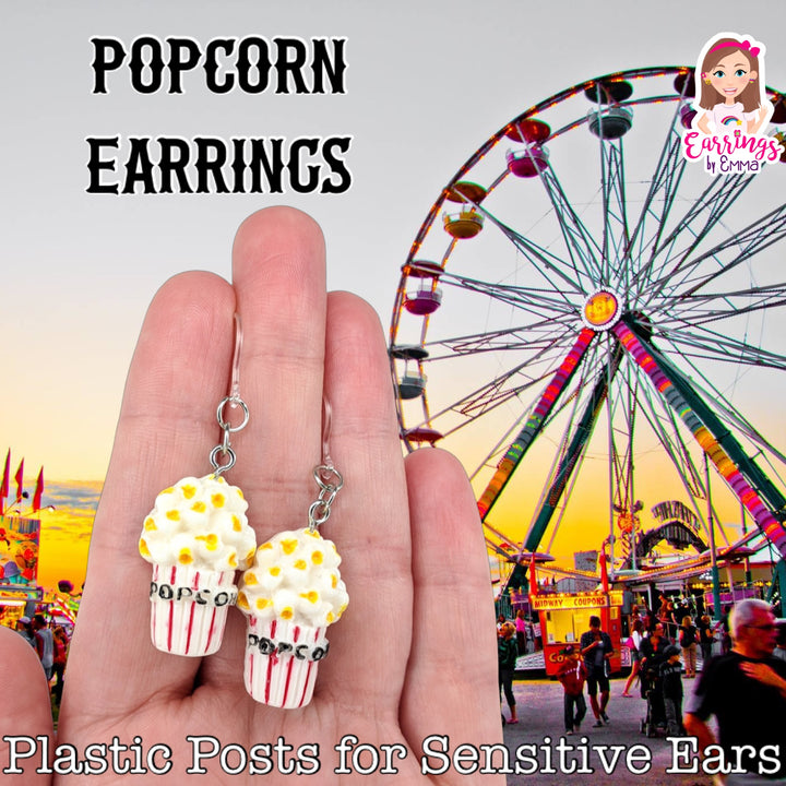 Popcorn Earrings (Dangles)