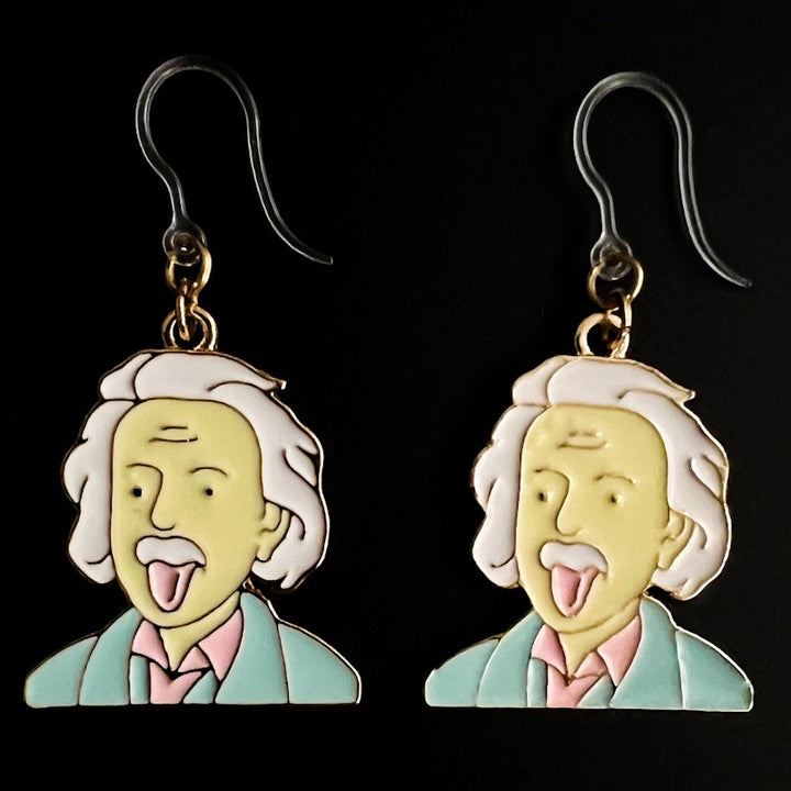 Einstein Earrings (Dangles)