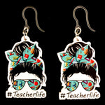#Teacherlife Earrings (Dangles)
