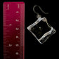 Exaggerated Ice Cube Earrings (Dangles) - size