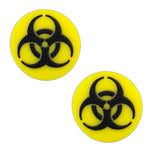 Biohazard Earrings (Studs)