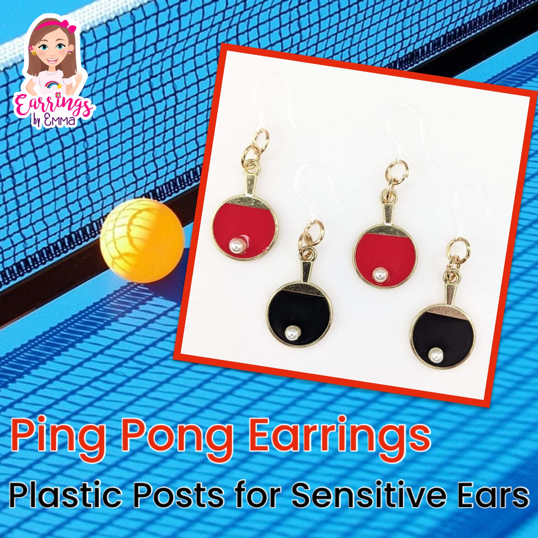 Ping Pong Earrings (Dangles)
