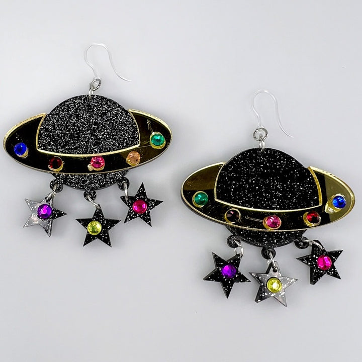 Exaggerated Universe Earrings (Dangles)